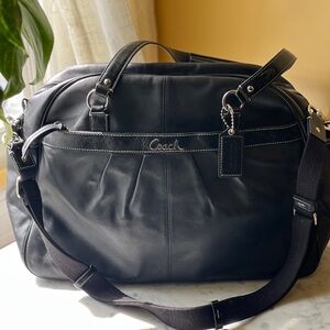 Coach Black Leather Addison Tote